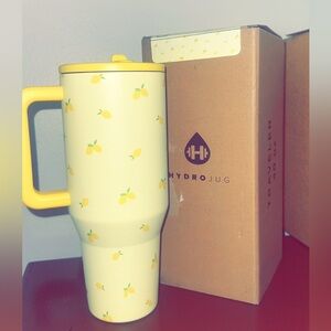 NWT LIMITED EDITION HydroJug LEMONS 40oz Traveler, MAIN SQUEEZE